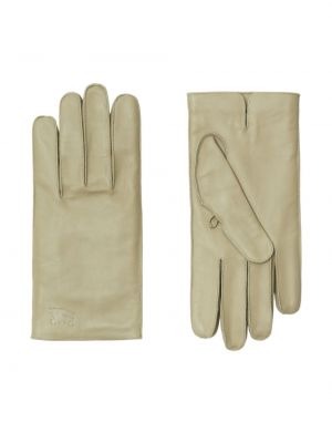 Leder handschuh Burberry beige