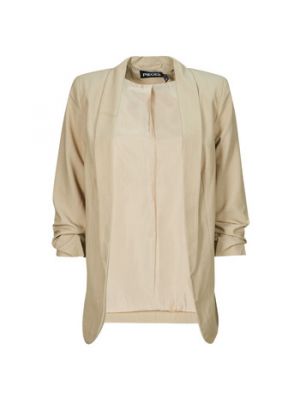 Giacca Pieces beige