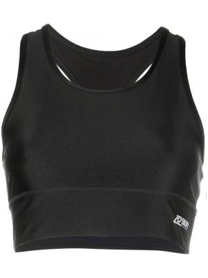 Crop top Dkny svart