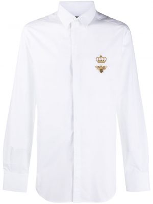 Priliehavá košeľa s výšivkou Dolce & Gabbana