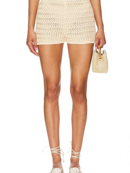 Short en tissu Tularosa beige