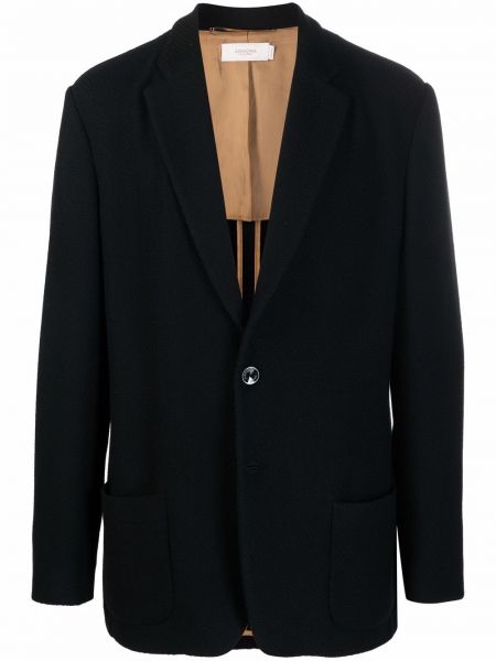 Montert lang blazer Agnona svart