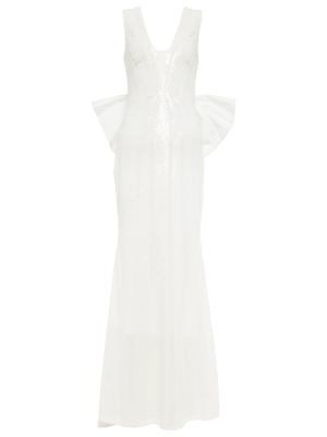 Μάξι φόρεμα Rebecca Vallance λευκό