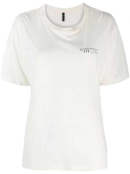 T-shirt à imprimé Unravel Project blanc