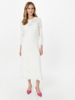 Pletena pletena haljina Ivy Oak bijela