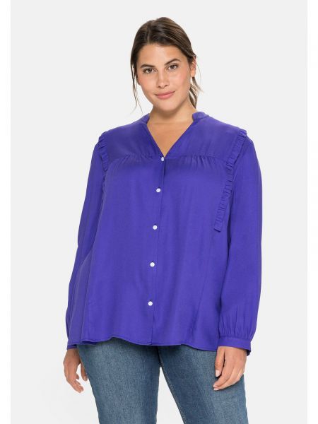 Блузка Sheego фиолетовая