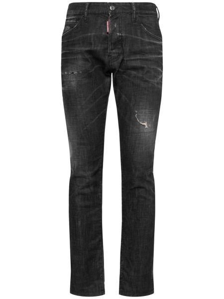 Bomull jeans Dsquared2 svart