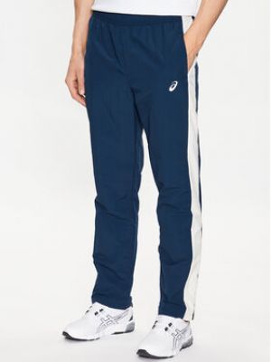 Pantalon de joggings et imprimé rayures tigre Asics bleu