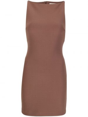 Crepe dress Bec + Bridge brun