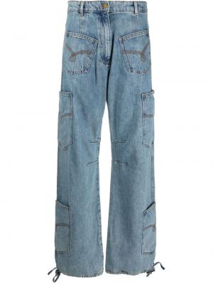 Relaxed дънки с джобове Moschino Jeans