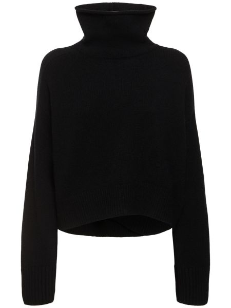 Ull turtleneck Loulou Studio svart