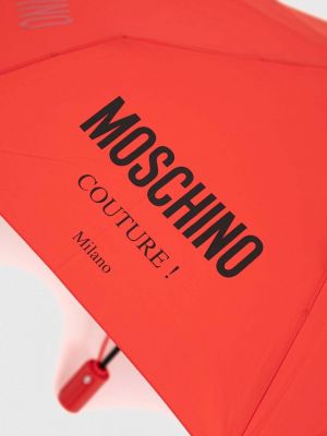 Umbrelă Moschino bordo
