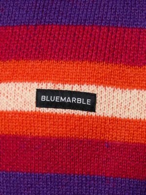 Dryžuotas džemperis su gobtuvu Bluemarble