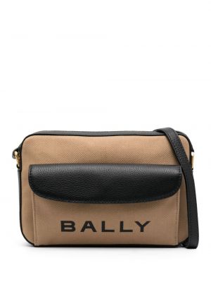 Crossbody kabelka s potlačou Bally