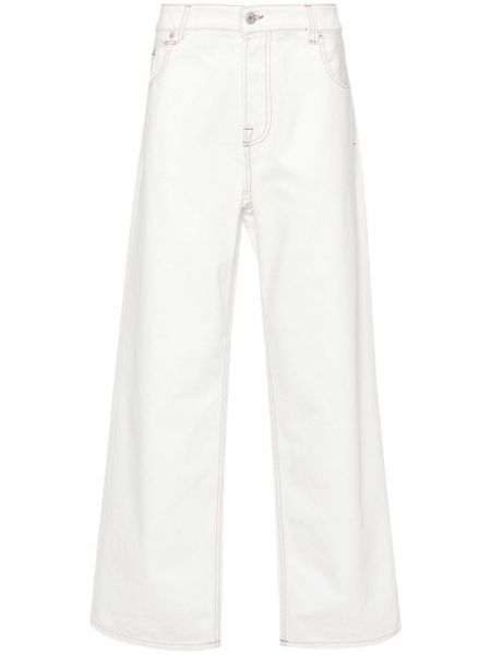 Jeans large Jacquemus blanc