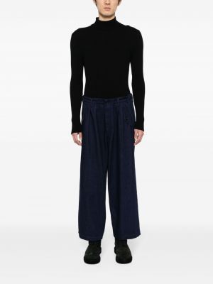 Jeans large Yohji Yamamoto bleu