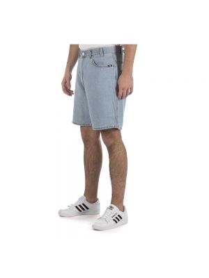 Jeans shorts mit taschen Amish blau