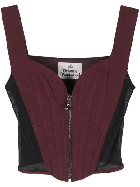 Klassisk korset top Vivienne Westwood rød