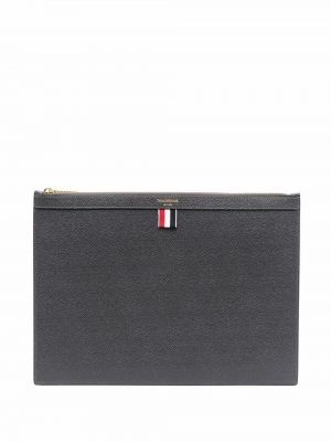 Чанта тип „портмоне“ на райета Thom Browne сиво