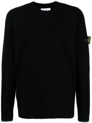 Striktrøje Stone Island sort