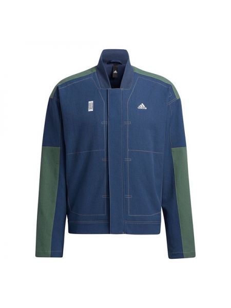Джинсовая куртка Adidas синяя