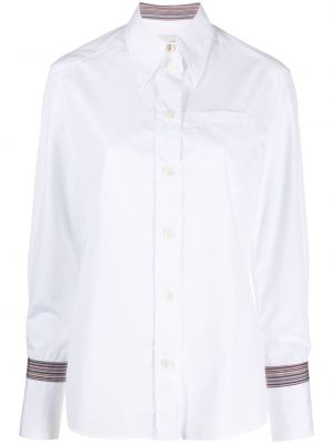 Pruhovaná košeľa Paul Smith biela