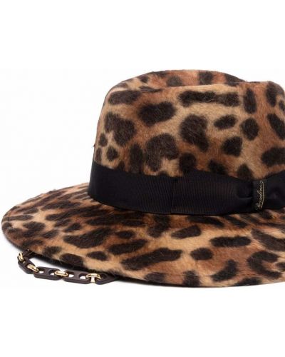 Sombrero leopardo Borsalino
