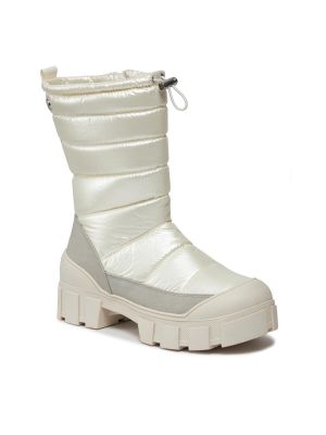 Μπότες με μαργαριτάρια Caprice λευκό