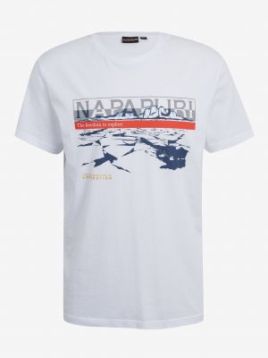 Bílé tričko Napapijri