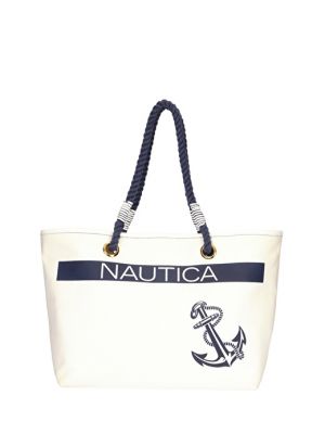 Белая сумка через плечо Nautica