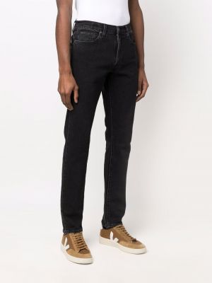 Straight fit džíny Levi's: Made & Crafted černé