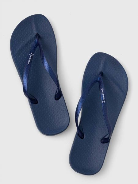 Sandale cu toc cu toc plat Ipanema albastru