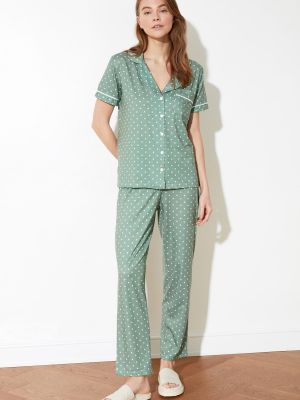 Piżama Trendyol, zielony