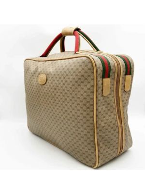 Bolsa de viaje Gucci Vintage beige