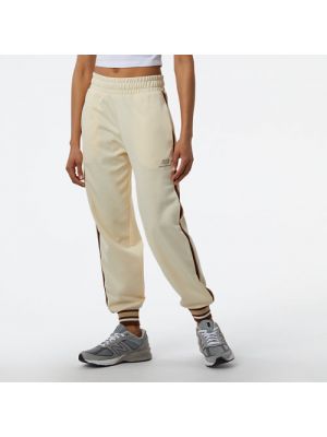 Pantalon en coton New Balance blanc