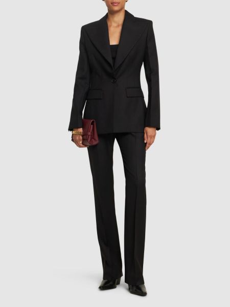 Yün blazer Nina Ricci siyah