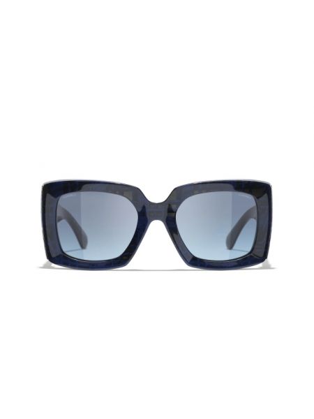 Gafas de sol con efecto degradado de cristal Chanel azul
