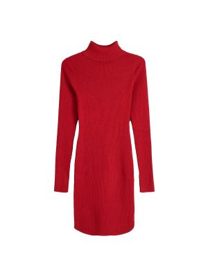 Mini šaty Bershka červená