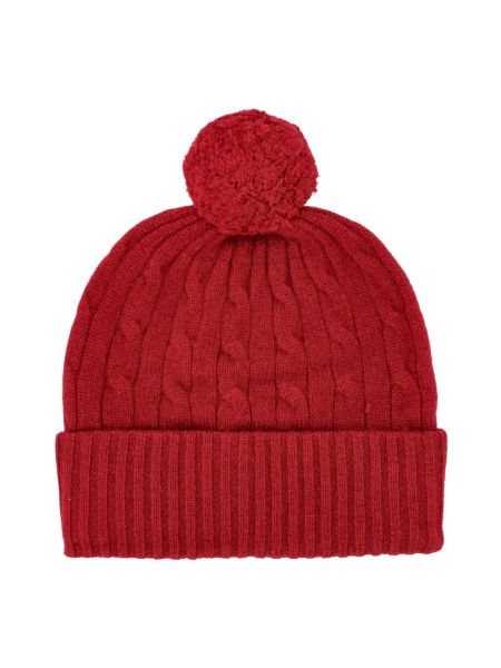 Czerwona czapka Ralph Lauren