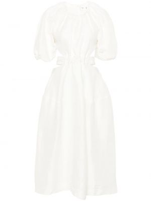 Μίντι φόρεμα Aje λευκό