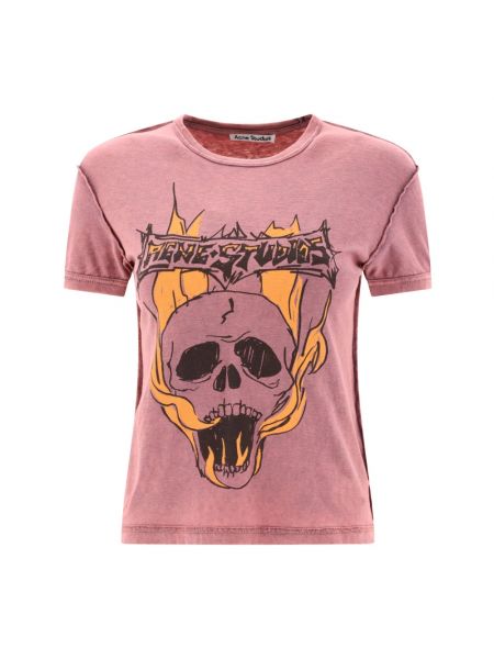T-shirt Acne Studios pink