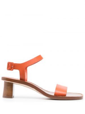 Leder sandale Dear Frances orange