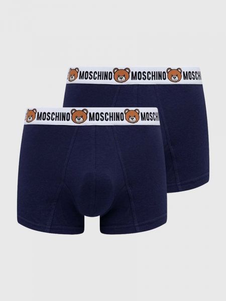 Bokserice Moschino Underwear plava
