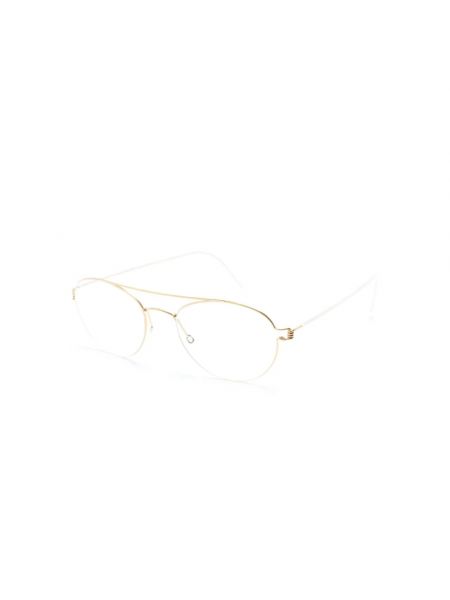 Okulary korekcyjne Lindberg żółte