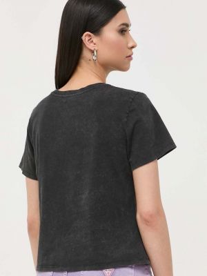 Bavlněné tričko Morgan šedé