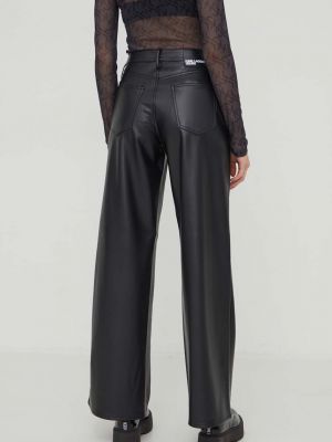 Pantaloni Karl Lagerfeld Jeans negru