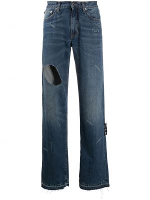 Zerrissene bootcut jeans Off-white