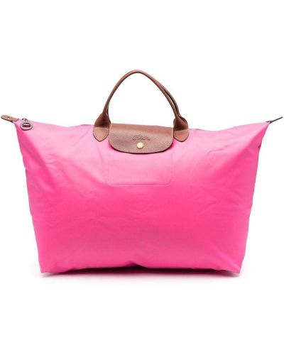 Stora väskor Longchamp rosa