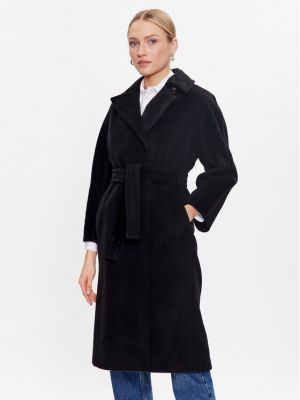 Manteau en laine Marella noir