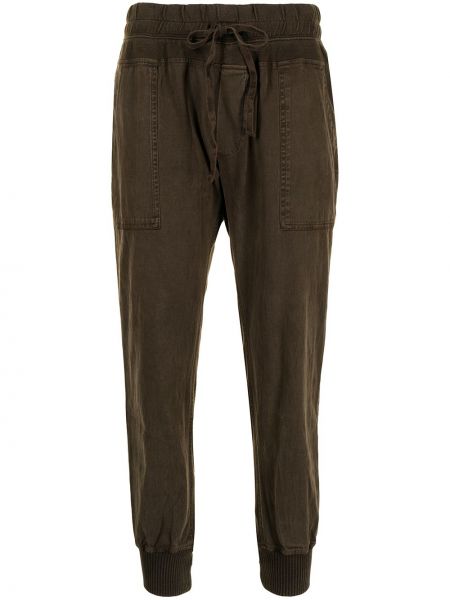 Pantalones con cordones James Perse marrón